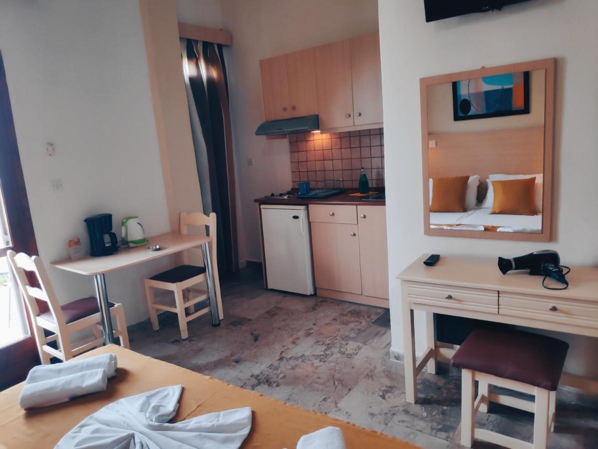 Creta Sun Studios Káto Darátsos Eksteriør bilde